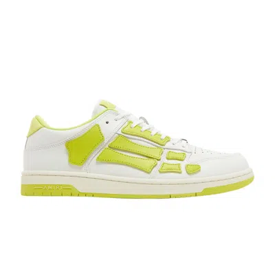 Pre-owned Amiri Skel Top Low 'white Lime' | Green | Men's Size 44