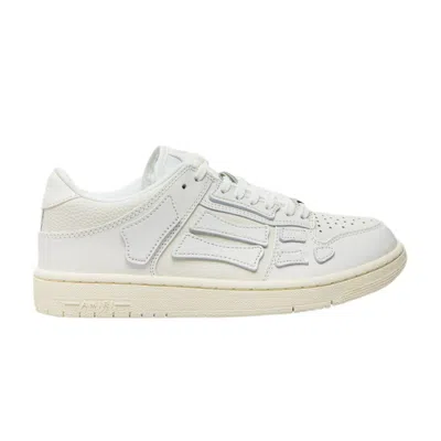 Pre-owned Amiri Skel Top Low 'white Vintage' | Men's Size 42