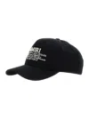 Amiri Spirit Black Baseball Cap With Logo Embroidery On The Front In Cotton Man In Black