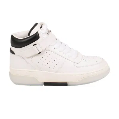 Pre-owned Amiri Stadium Mid 'white Black' | Men's Size 42