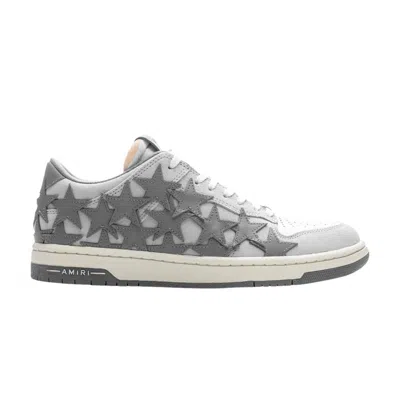 Pre-owned Amiri Stars Low 'grey' | Men's Size 42 In Gray