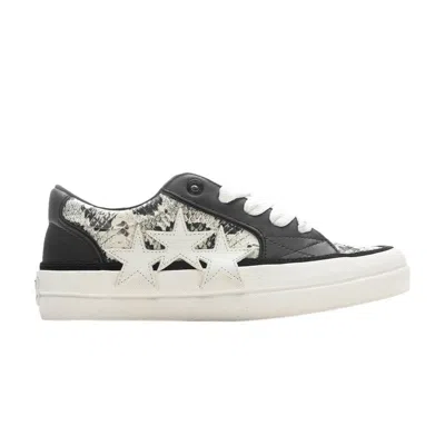 Pre-owned Amiri Sunset Skate Low 'snakeskin - Black' | Men's Size 43