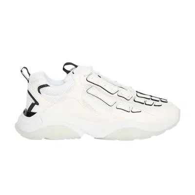 Pre-owned Amiri Wmns Bone Runner Low 'white Black' | Women's Size 36