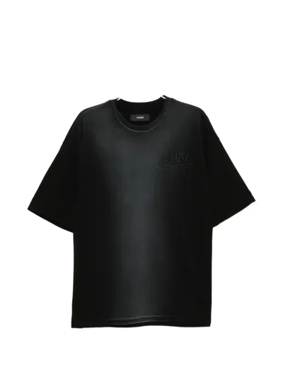 Amiri Black Cotton Jersey Arts District Oversized T-shirt