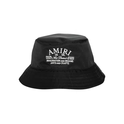 Pre-owned Amiri Arts District Bucket Hat 'black' | Men's Size Onesize