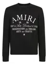 AMIRI ARTS DISTRICT CREW BLACK SWEATSHIRT