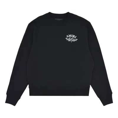 Pre-owned Amiri Arts District Crew Jersey 'black' | Men's Size Xl