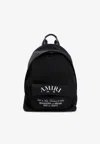 Amiri Black Backpack With Arts District Print In Black