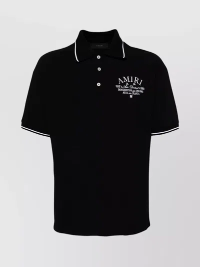 AMIRI ARTS DISTRICT POLO SHIRT