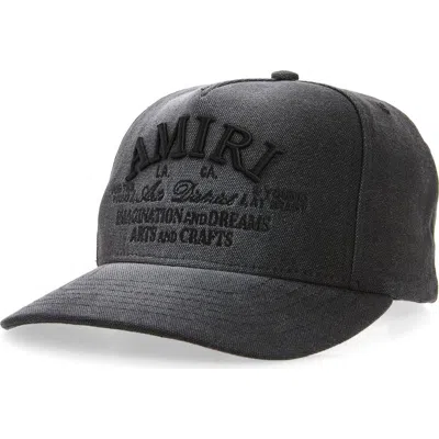 Amiri Arts District Snapback Baseball Cap In Red