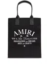 Amiri Black 'arts District' Tote In Black