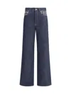 Amiri Wide Leg Jeans