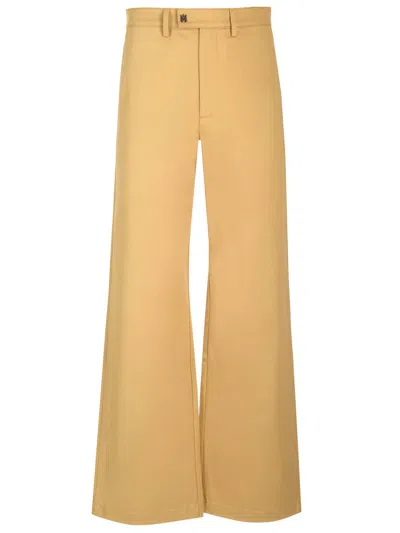 Amiri Baggy Fit Chino Trousers In Brown