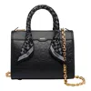 Amiri Women Micro Ma Quad Triangle Hand Bag In Brown