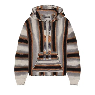 Pre-owned Amiri Baja Stripe Hoodie 'multicolor' | Multi-color | Men's Size Xxl
