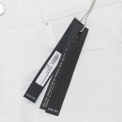 Amiri Bandana Artpatch White Jeans
