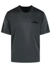 Amiri Men Cotton T-shirt With Embroidery In Black