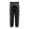 Amiri Bandana Bleach Black Sweatpants In Black