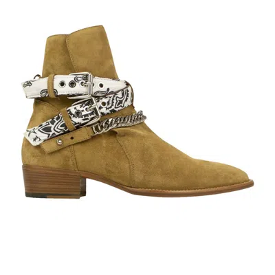 Pre-owned Amiri Bandana Buckle Boot 'tan' | Men's Size 44