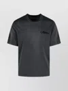 Amiri Men Cotton T-shirt With Embroidery