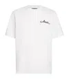 Amiri Bandana Logo T-shirt In White