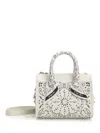 Amiri Bandana Micro Triangle Handbags White In White