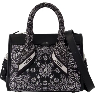 Amiri Bandana Micro Triangle Purse