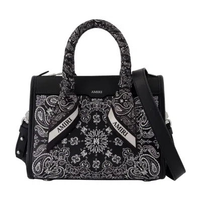 Amiri Bandana Micro Triangle Purse