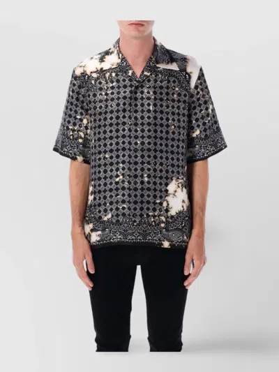 Amiri Bandana Print Bowling Shirt