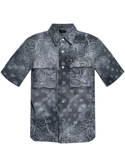 Amiri Bandana-print Shirt In Multi