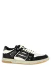 Amiri Bandana Skel Top Low Sneakers Black