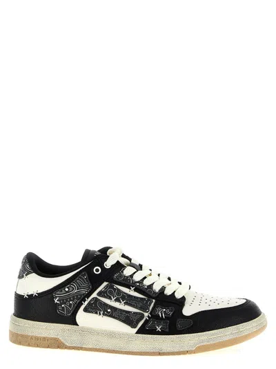 AMIRI AMIRI 'BANDANA SKEL TOP LOW' SNEAKERS