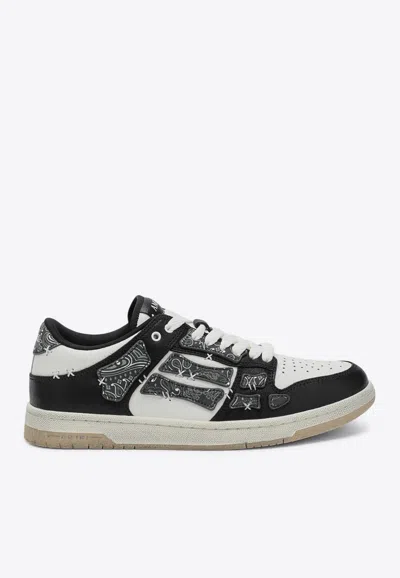 Amiri Bandana Skel Top Sneakers