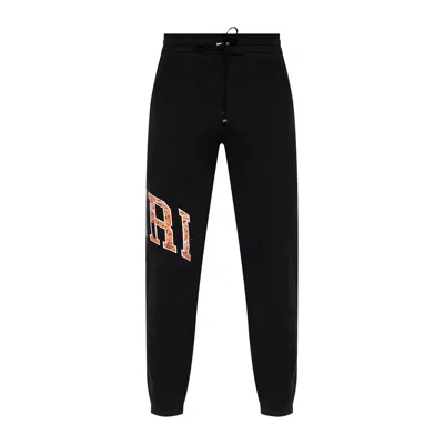 Amiri Bandana Sweatpants Men In Black