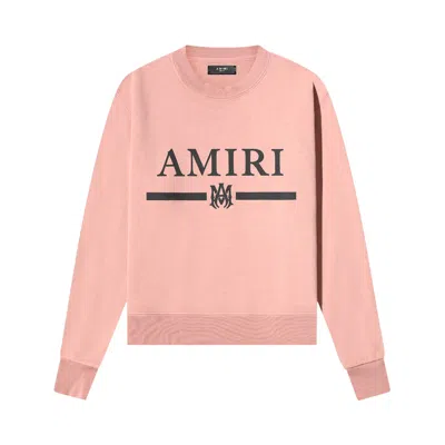 Pre-owned Amiri Bar Crew 'peach' In Orange