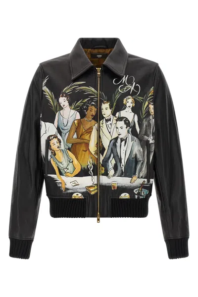 AMIRI 'BAR SCENE' BOMBER JACKET