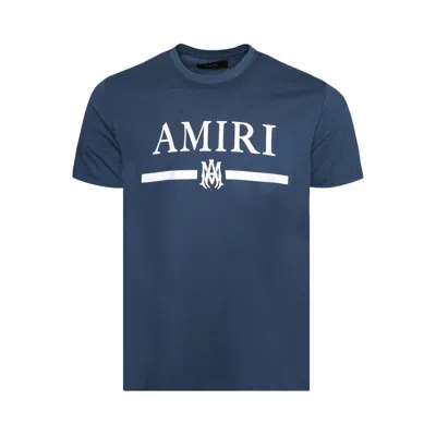 Pre-owned Amiri Bar Tee 'pond Blue' | Men's Size M