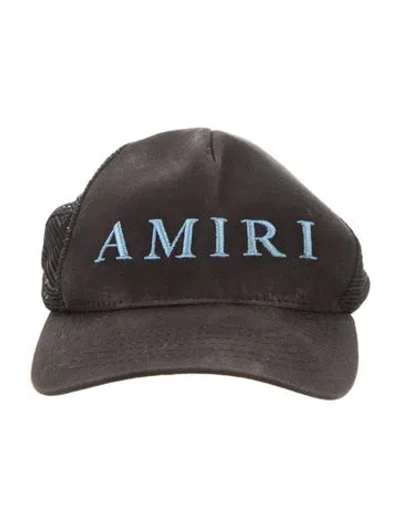 Pre-owned Amiri Baseball Cap In Black