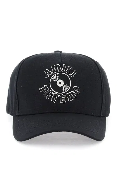 Amiri Baseball Cap With Premier Record Embroidery In Black