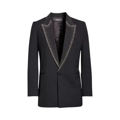 Pre-owned Amiri Beaded Tux Jacket 'black' | Men's Size 50