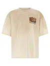 Amiri Cotton Jazz Hideaway Print T-shirt In Beige