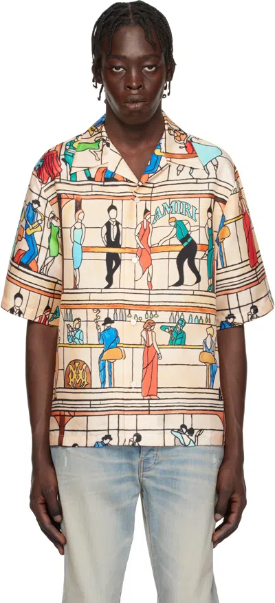 Amiri Pool Hall Shirt In Multicolor
