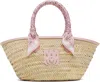 Amiri Micro Tote Bag Crafted From Natural Materials