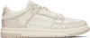 Amiri White & Beige Skel-top Low Sneakers