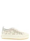 Amiri Beige Lace Up Sneakers In Neutral
