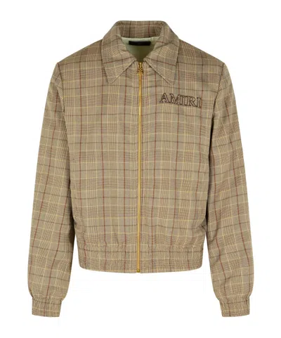 AMIRI BEIGE VIRGIN WOOL BLEND JACKET