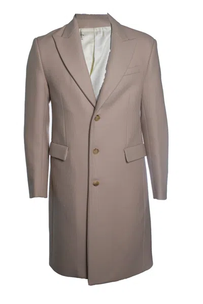 Amiri , Beige Wool Coat In Brown