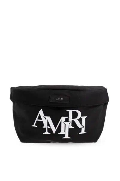 Amiri Belt Bag With Logo In Black