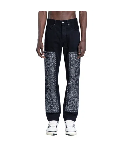 Amiri Belt-loop Jeans In Black
