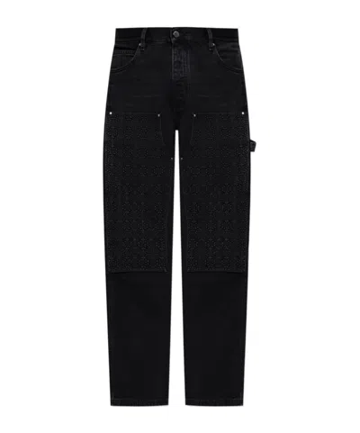 AMIRI AMIRI DEBOSSED MA QUAD CARPENTER JEANS